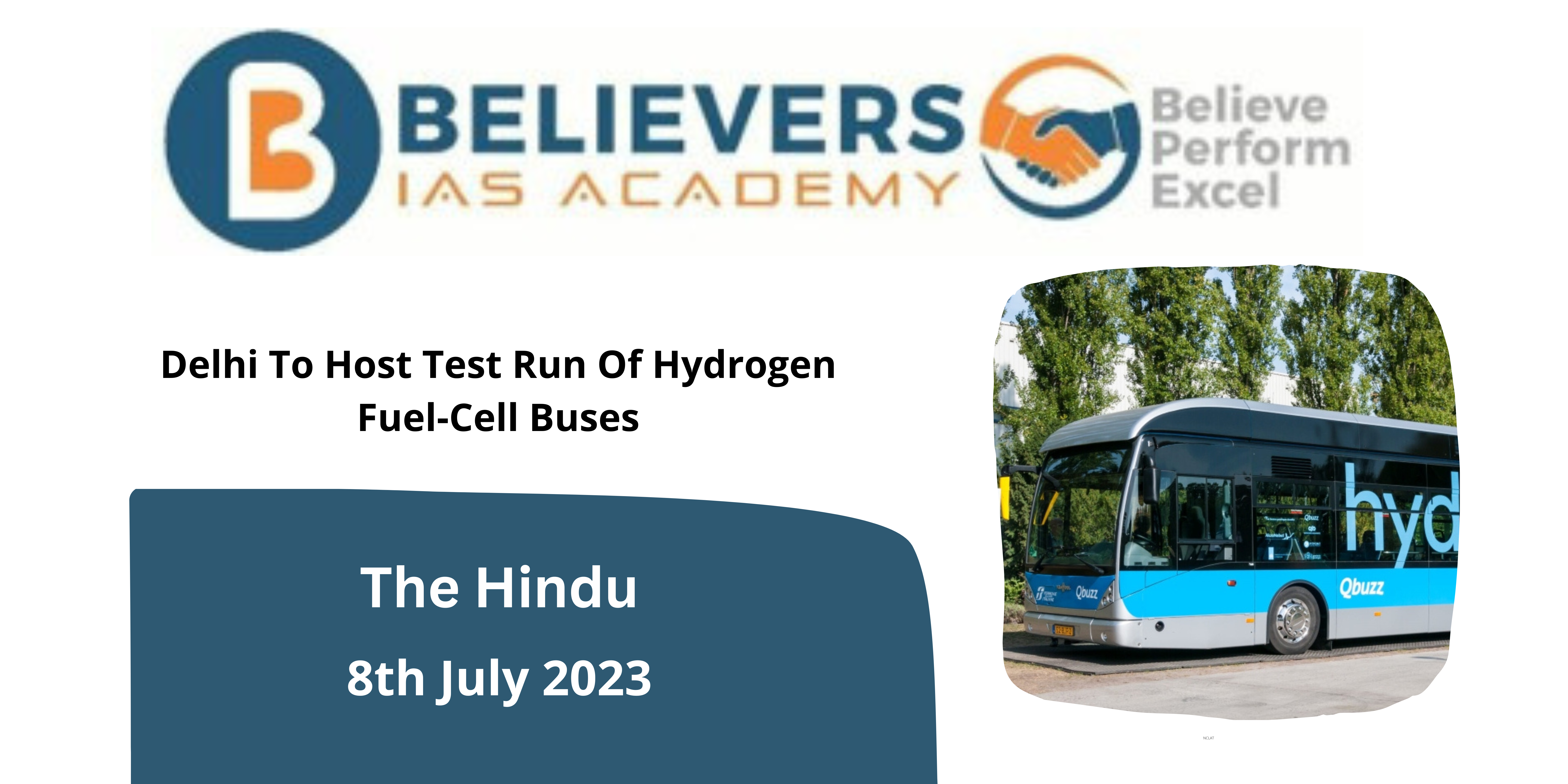 Delhi To Host Test Run Of Hydrogen Fuel-Cell Buses