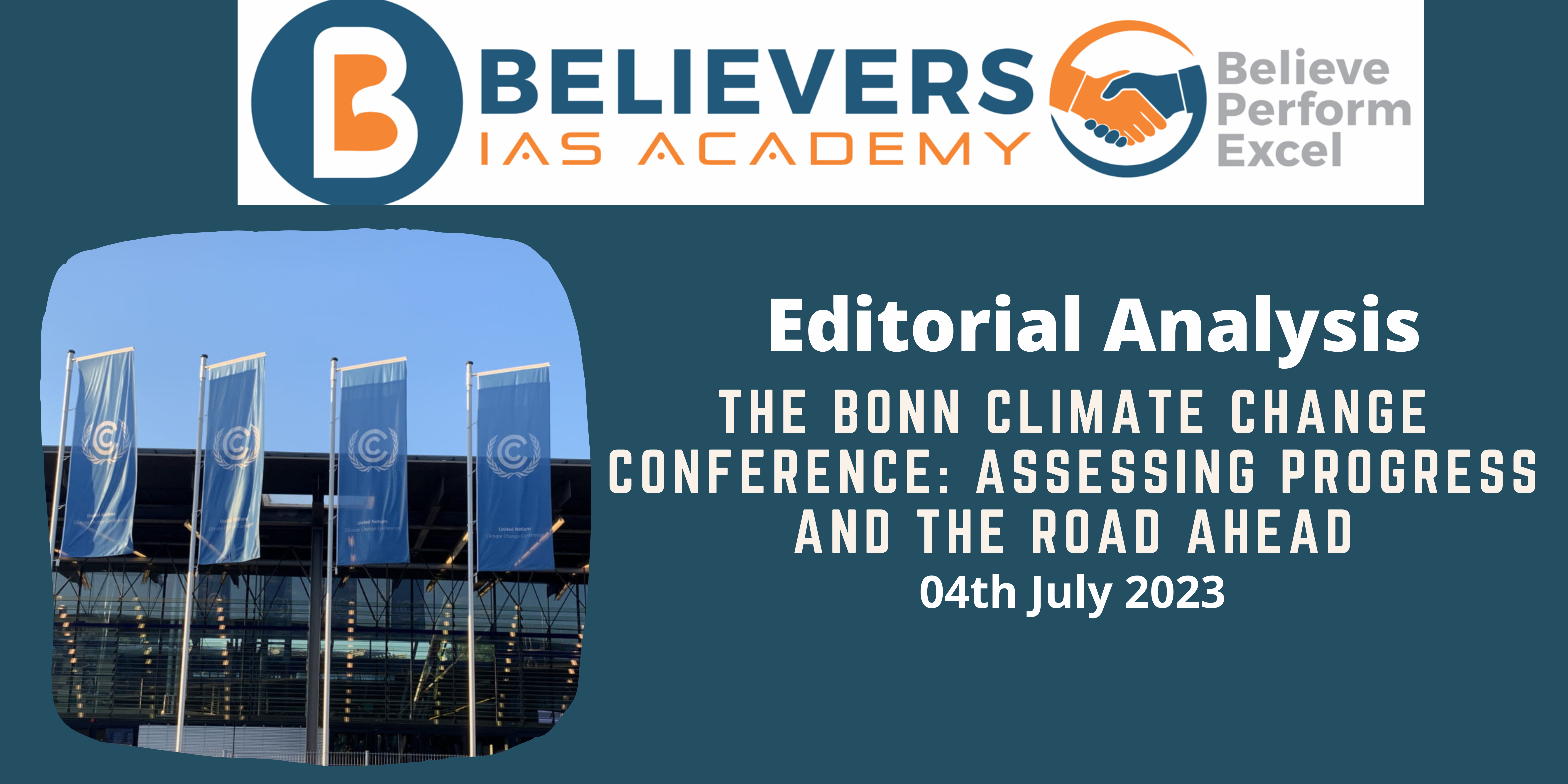 The Bonn Climate Change Conference: Assessing Progress and the Road Ahead