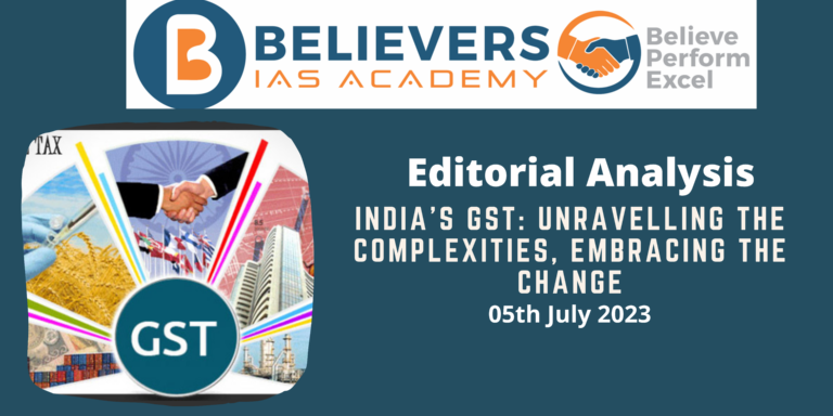 India's GST: Unravelling the Complexities, Embracing the Change