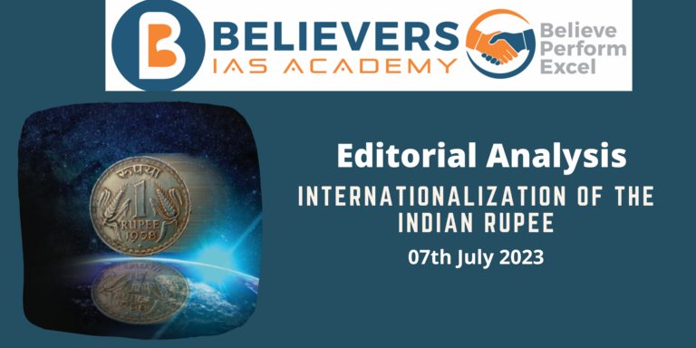 Internationalization of the Indian Rupee