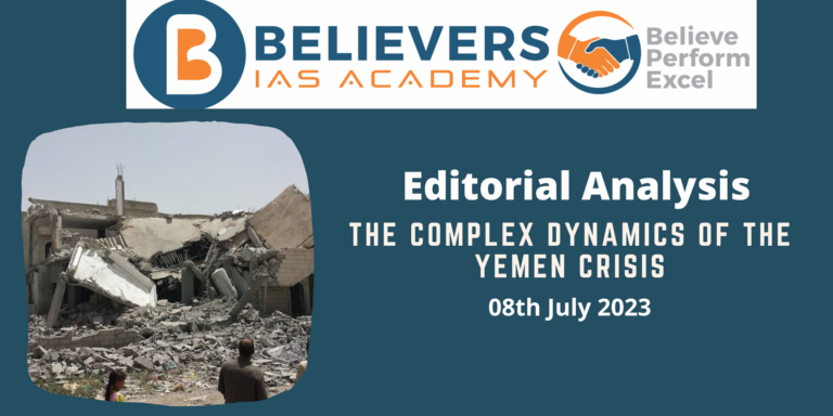 The Complex Dynamics of the Yemen Crisis