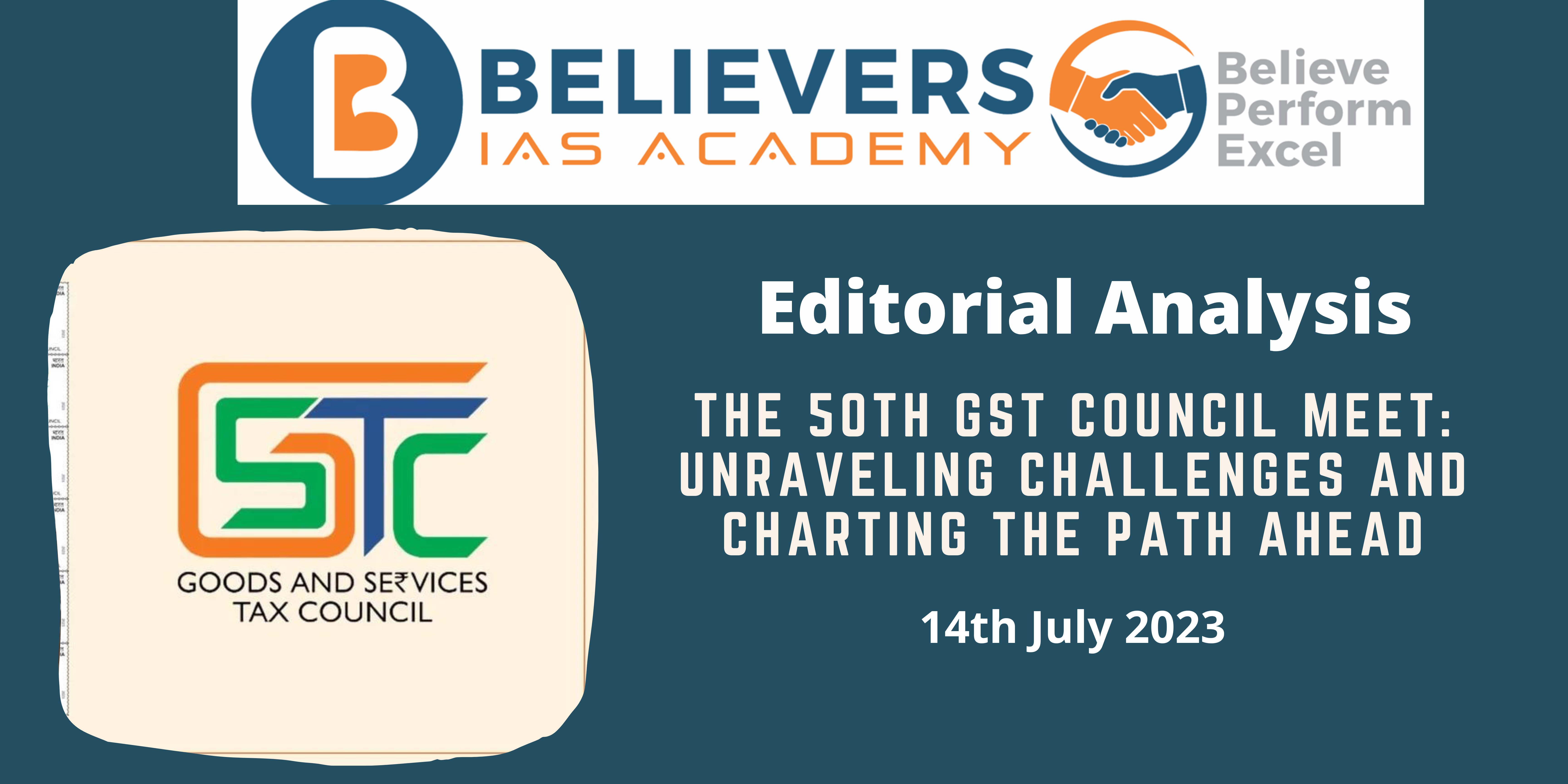 The 50th GST Council Meet: Unraveling Challenges and Charting the Path Ahead