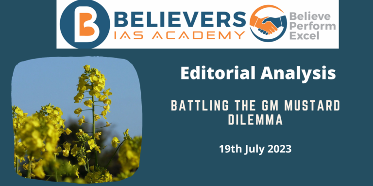 Battling the GM Mustard Dilemma