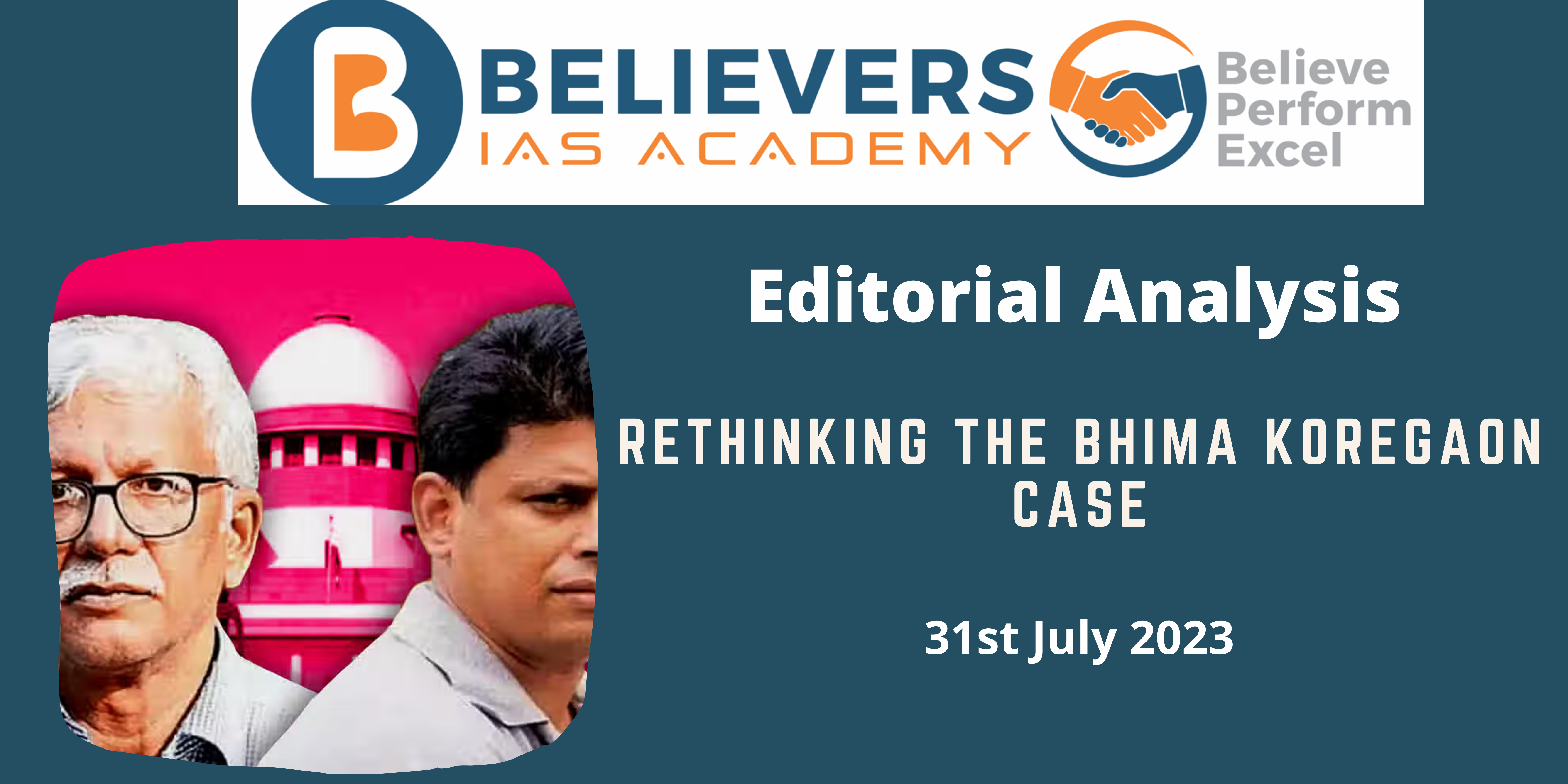 Rethinking the Bhima Koregaon Case