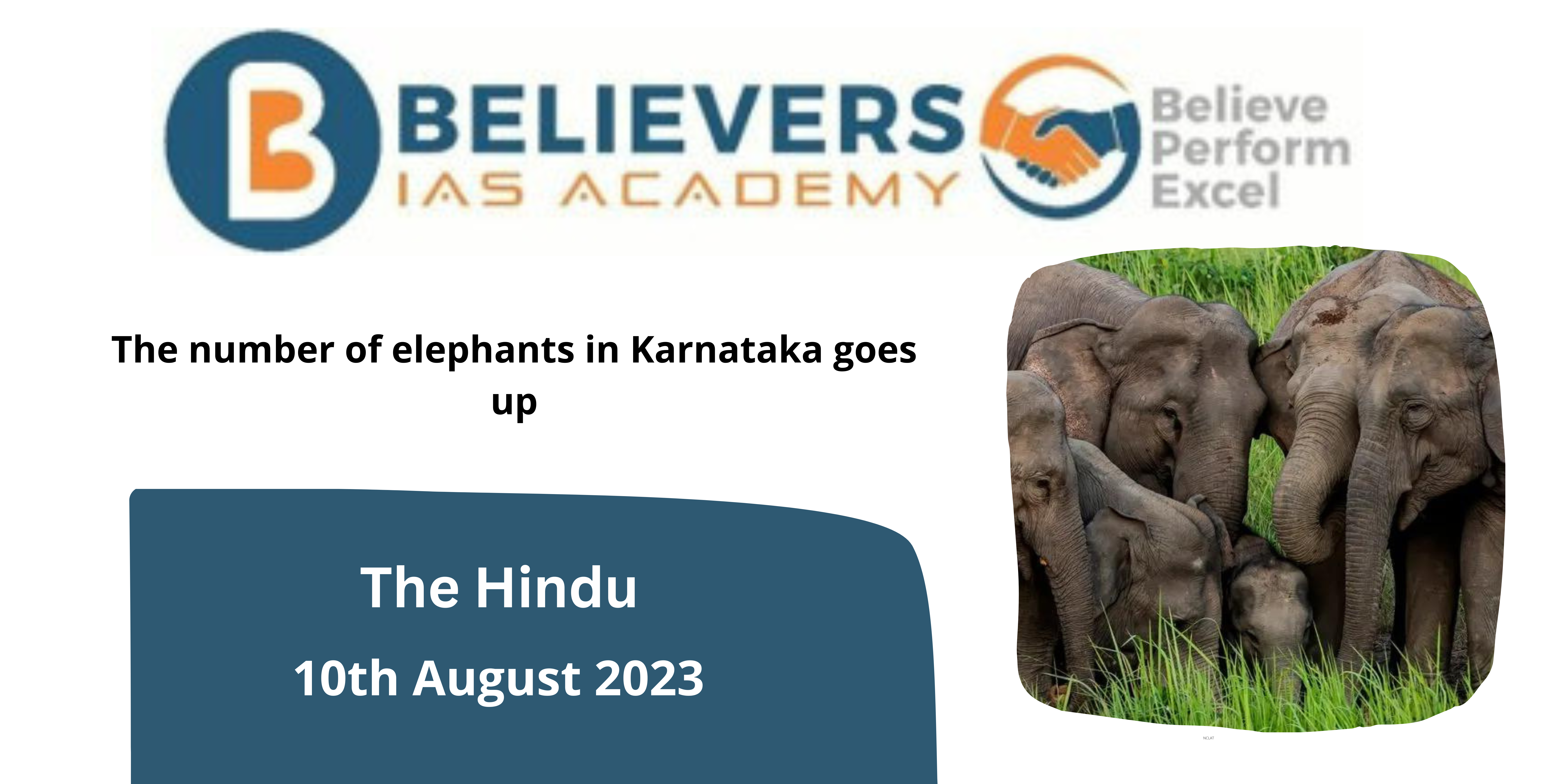 The number of elephants in Karnataka goes up