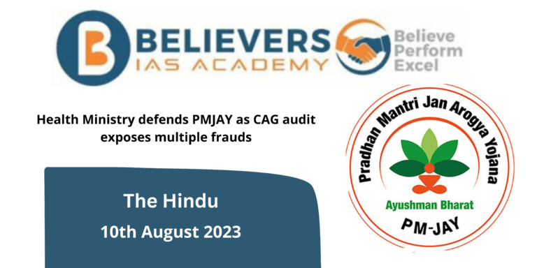 Health Ministry defends PMJAY as CAG audit exposes multiple frauds