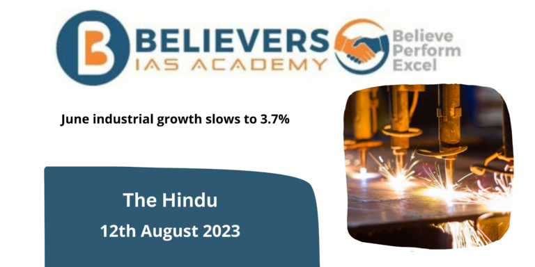 June industrial growth slows to 3.7%