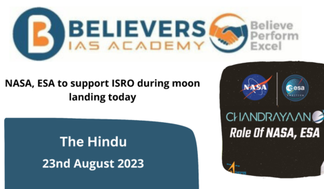 NASA, ESA to support ISRO during moon landing today