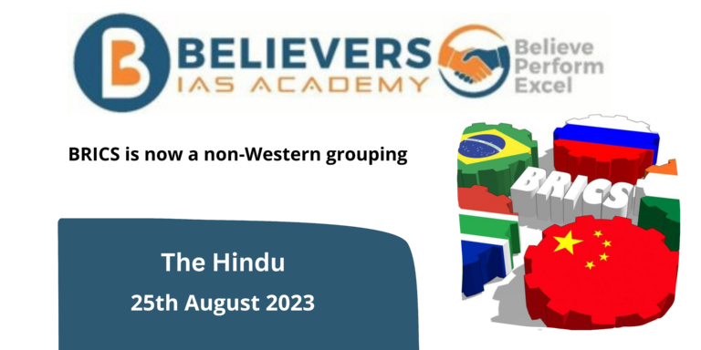 BRICS: A Non-Western Alliance