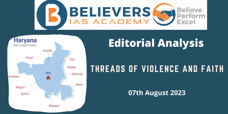 Threads of Violence and Faith