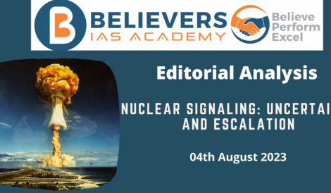 Nuclear Signaling: Uncertainty and Escalation