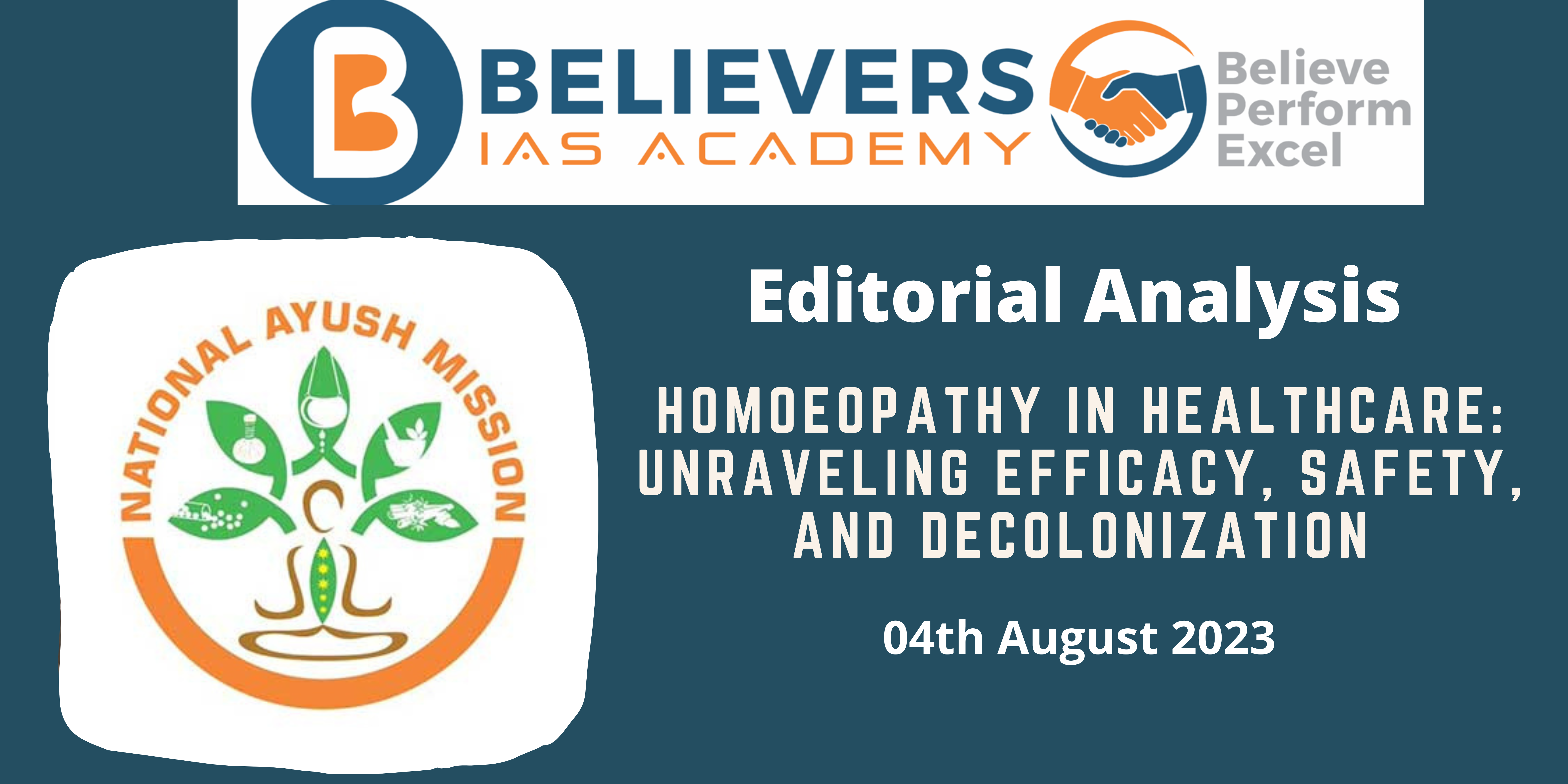 Homoeopathy in Healthcare: Unraveling Efficacy, Safety, and Decolonisation