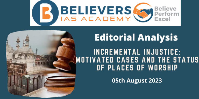 Incremental Injustice: Motivated Cases and the Status of Places of Worship