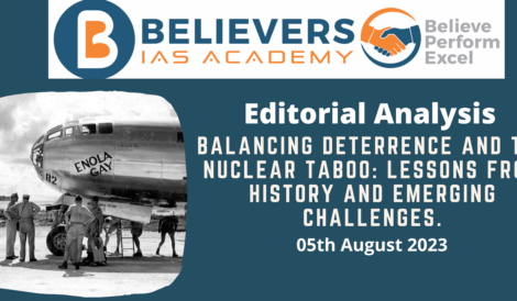 Balancing Deterrence and the Nuclear Taboo