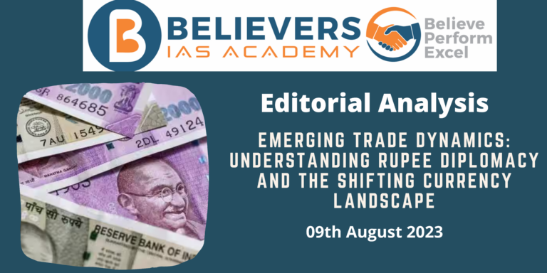 Emerging Trade Dynamics: Understanding Rupee Diplomacy and the Shifting Currency Landscape