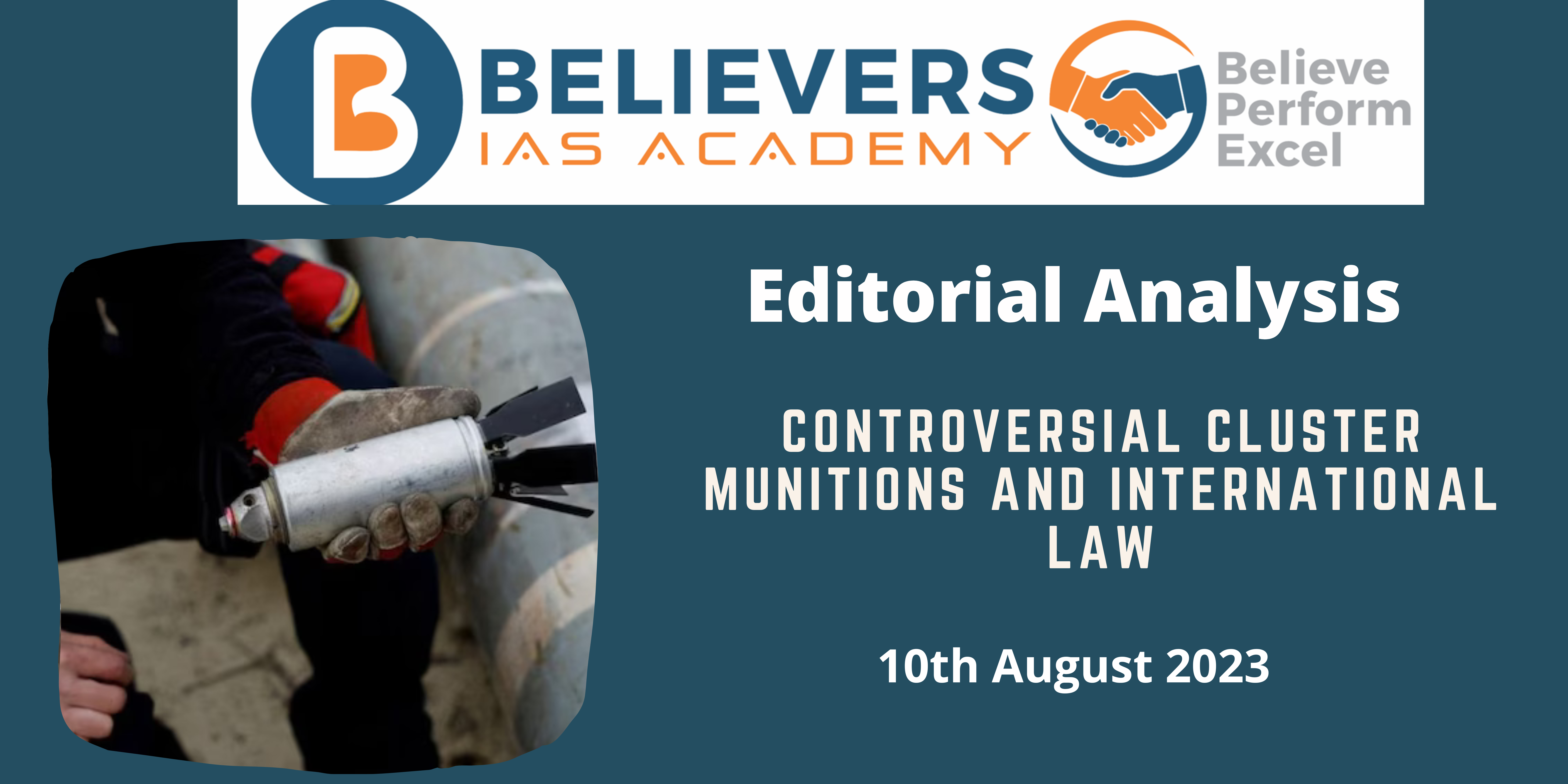 Controversial Cluster Munitions and International Law