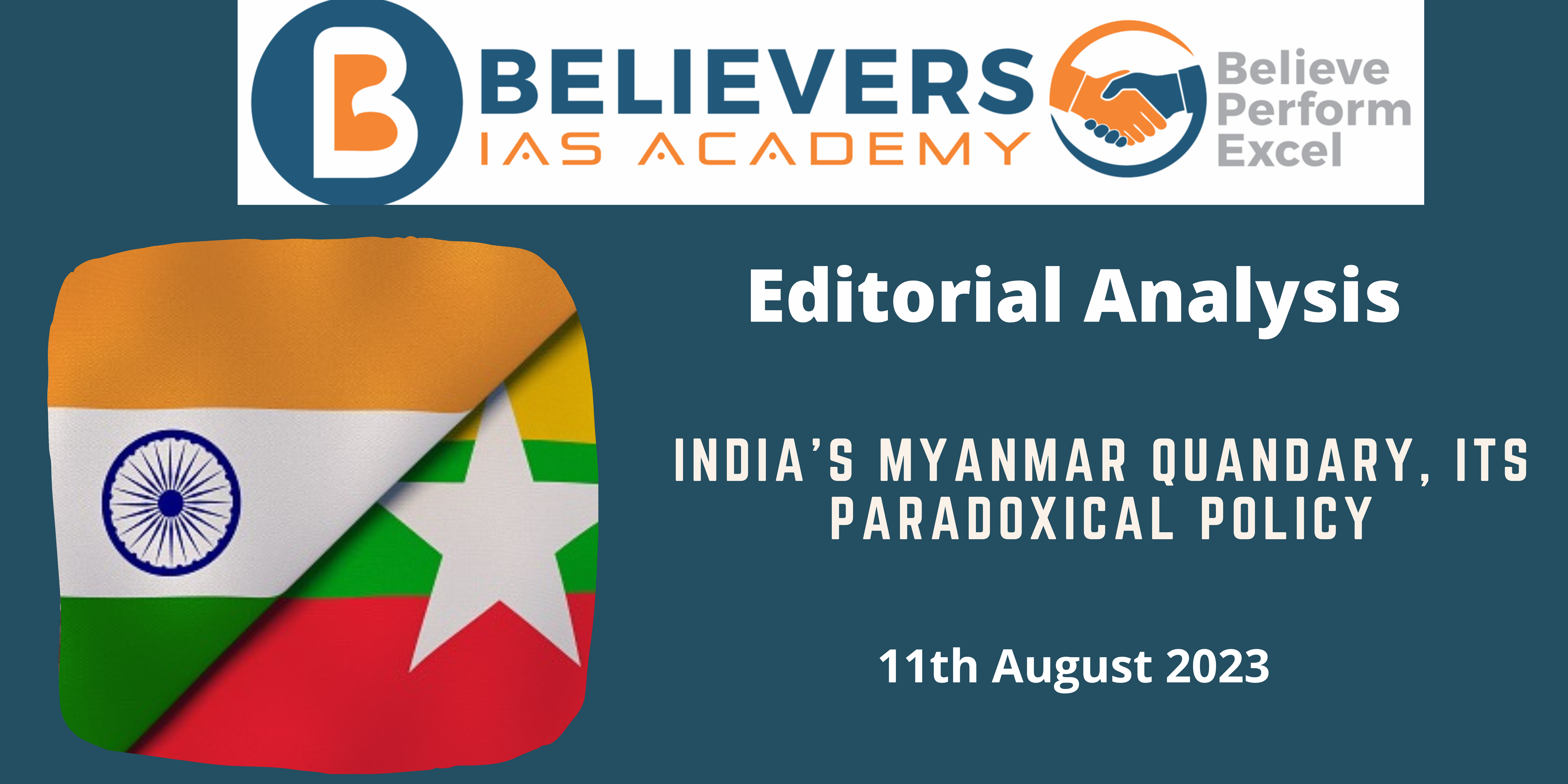 India’s Myanmar quandary, its paradoxical policy