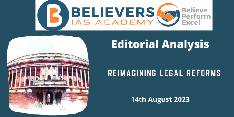 Reimagining Legal Reforms
