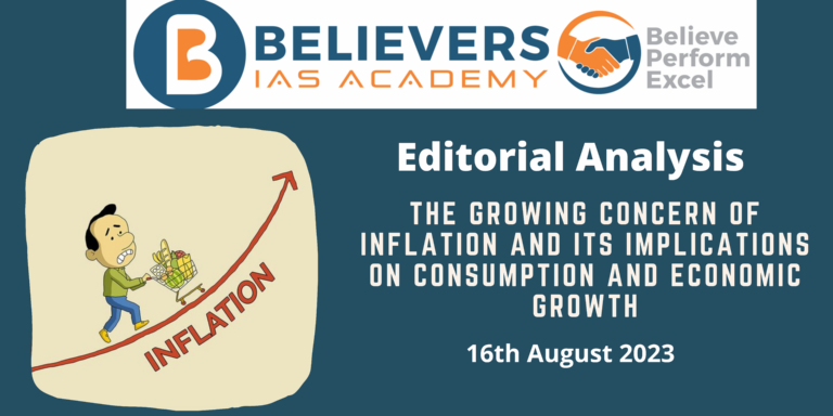 The Growing Concern of Inflation and Its Implications on Consumption and Economic Growth