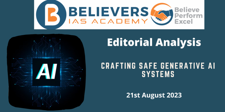 Crafting safe Generative AI systems