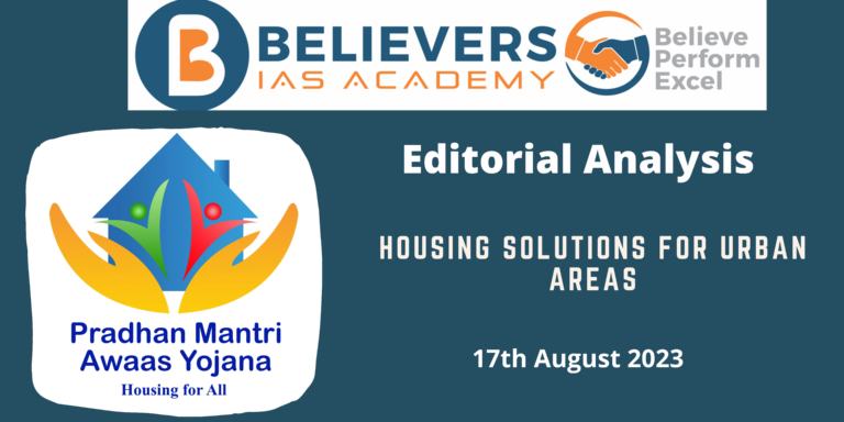 Housing Solutions for Urban Areas