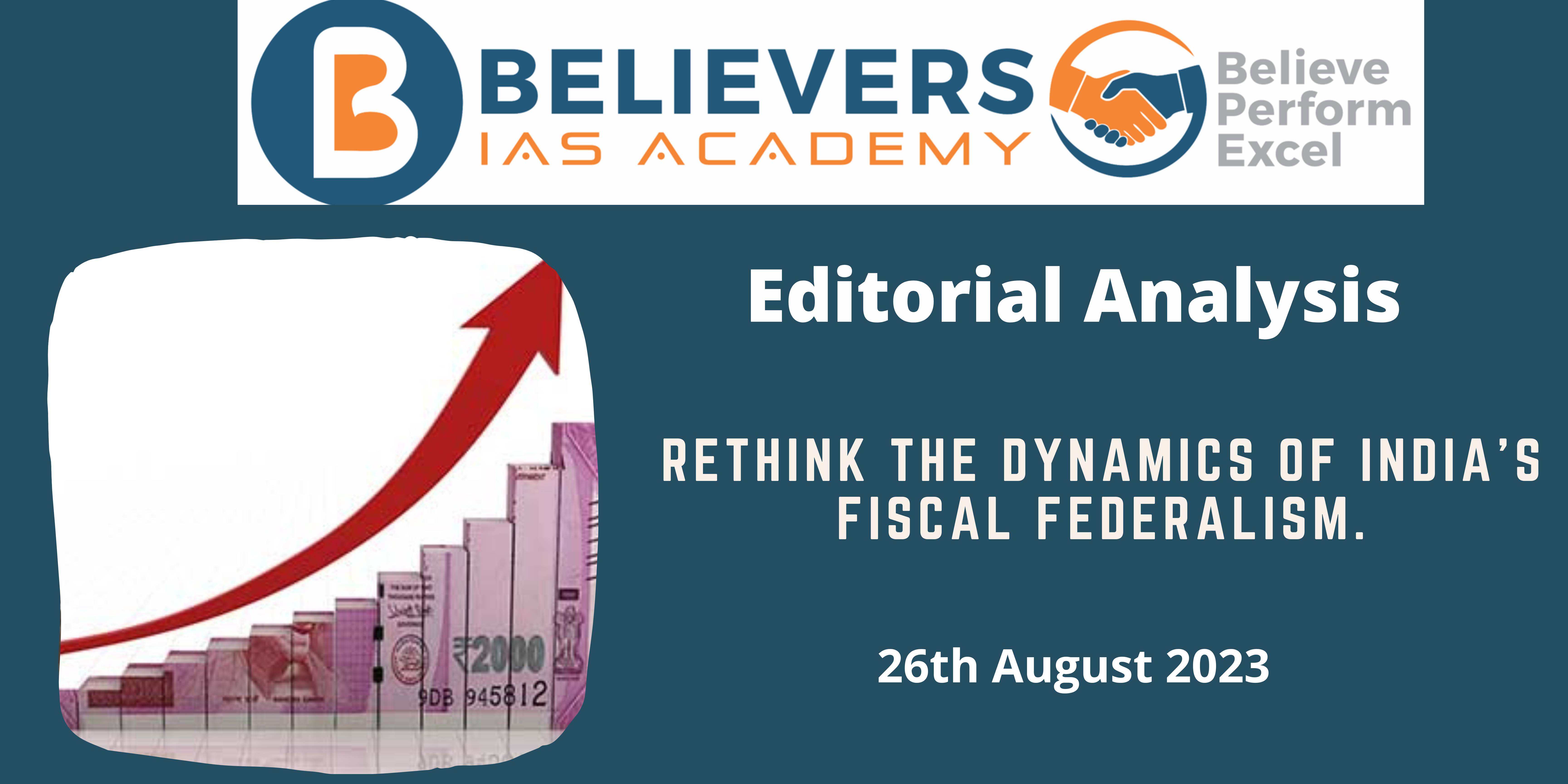 Rethink the dynamics of India’s fiscal federalism