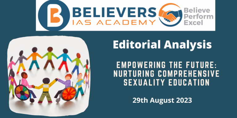 Empowering the Future: Nurturing Comprehensive Sexuality Education