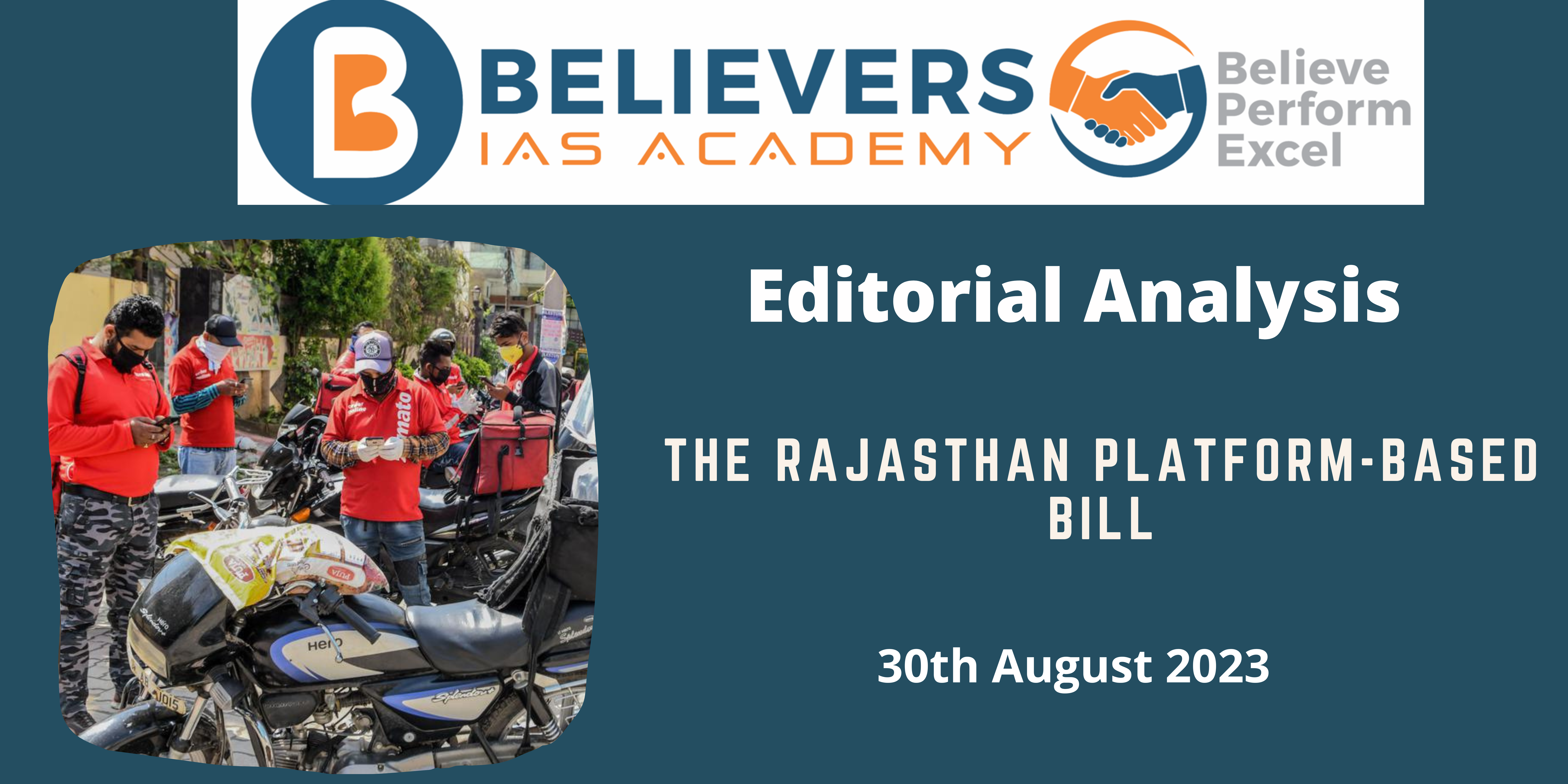 The Rajasthan Platform-Based Bill