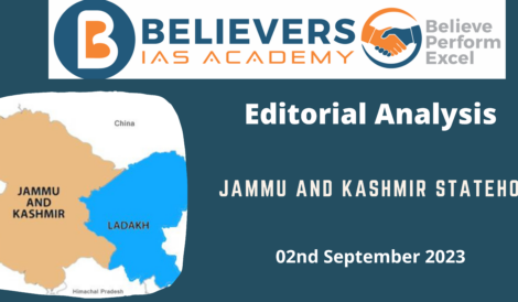 Jammu and Kashmir Statehood