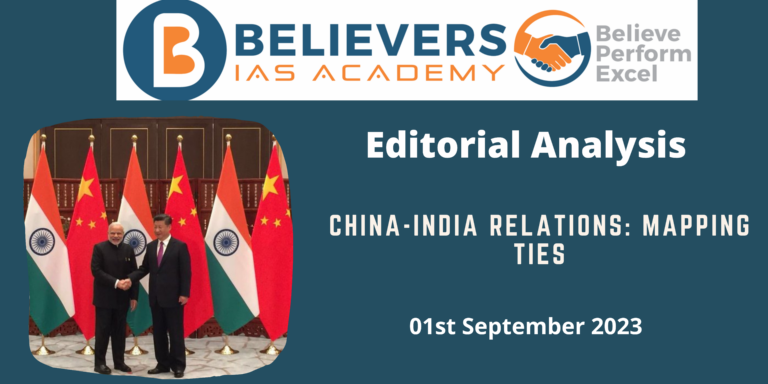China-India Relations: Mapping Ties