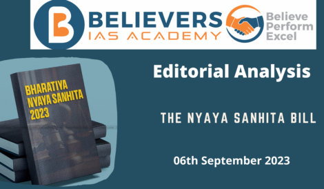 The Nyaya Sanhita Bill