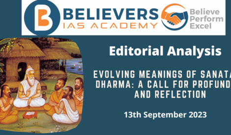 Evolving Meanings of Sanatana Dharma: A Call for Profundity and Reflection
