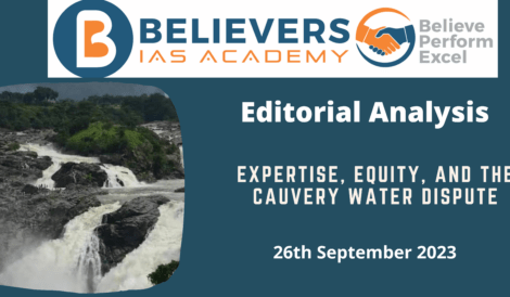 Expertise, Equity, and the Cauvery Water Dispute