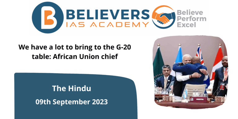 We have a lot to bring to the G-20 table: African Union chief