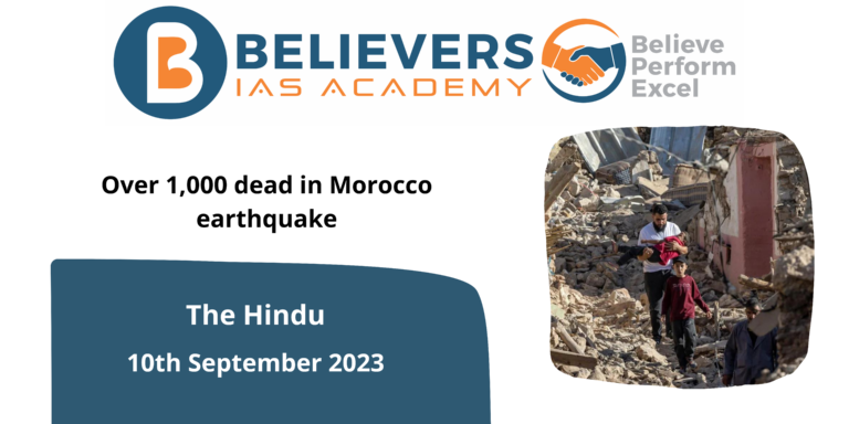 Over 1,000 dead in Morocco earthquake
