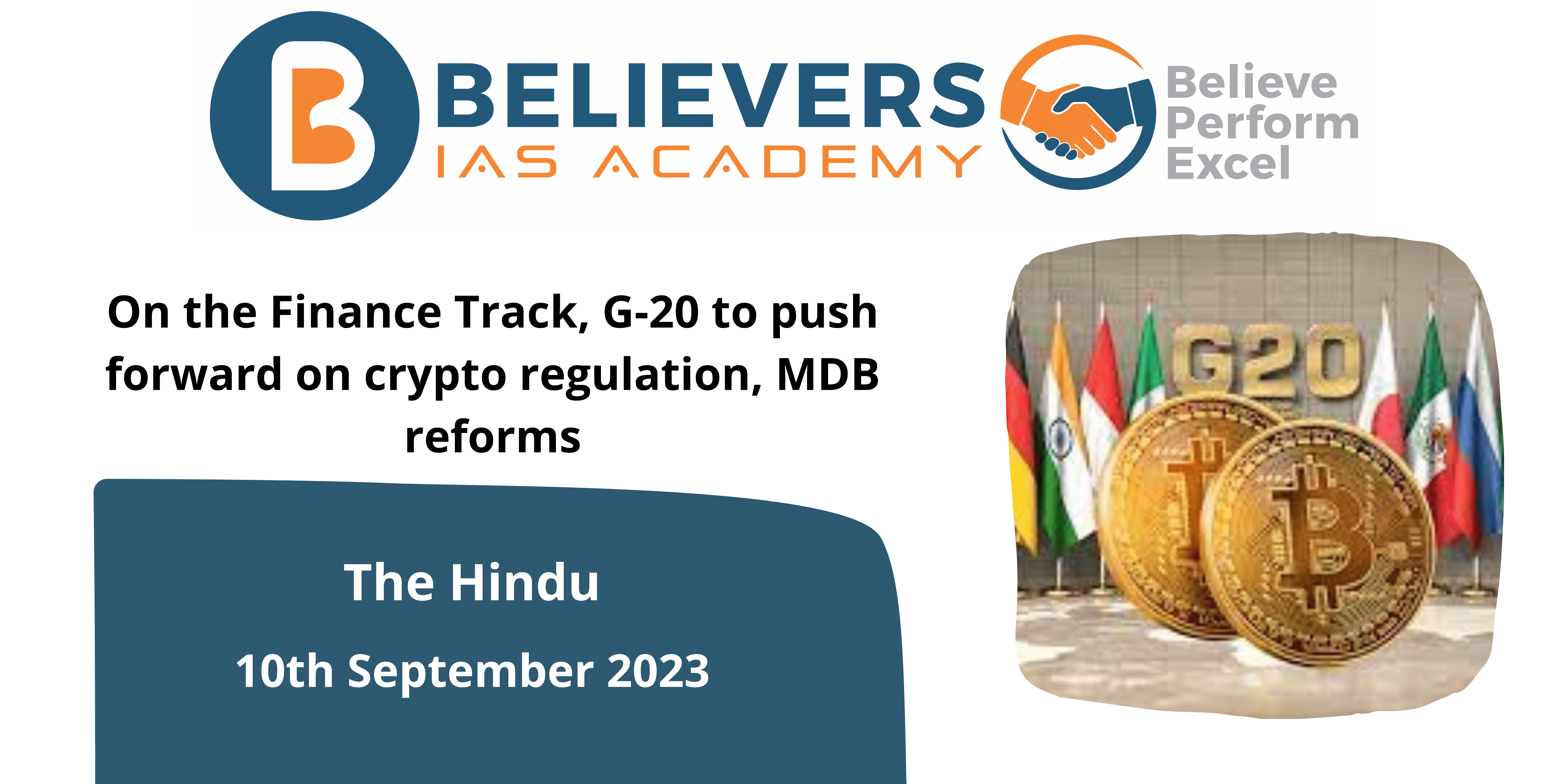 On the Finance Track, G-20 to push forward on crypto regulation, MDB reforms