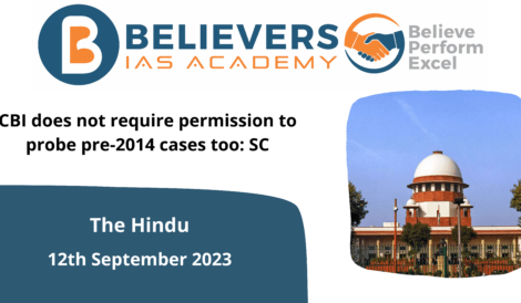 SC Ruling: CBI's Authority in Pre-2014 Cases
