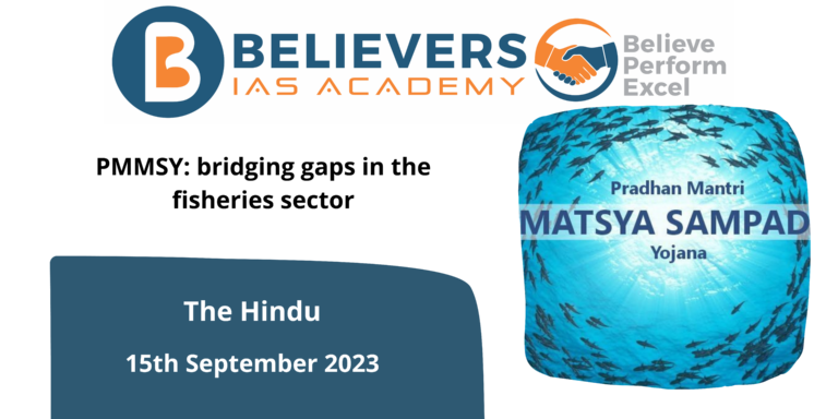 PMMSY: bridging gaps in the fisheries sector