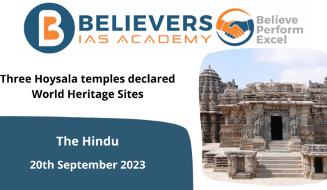 Three Hoysala temples declared World Heritage Sites