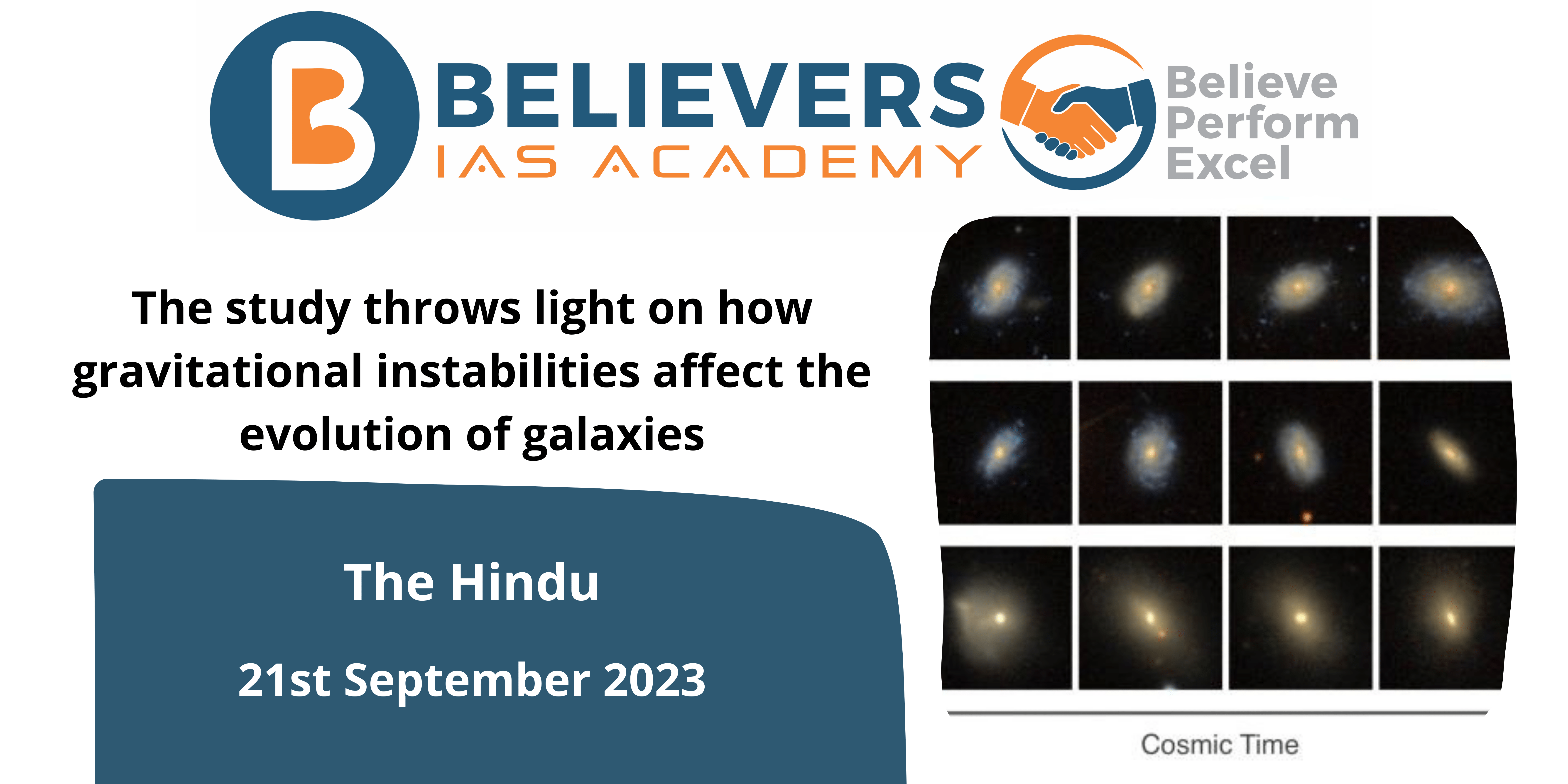 The study throws light on how gravitational instabilities affect the evolution of galaxies