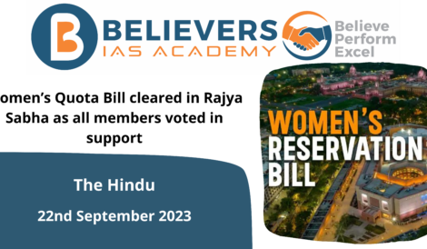 Women’s Quota Bill cleared in Rajya Sabha as all members voted in support
