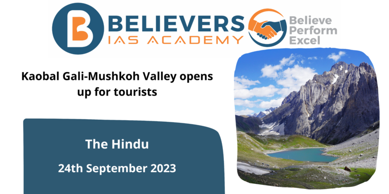 Kaobal Gali-Mushkoh Valley opens up for tourists