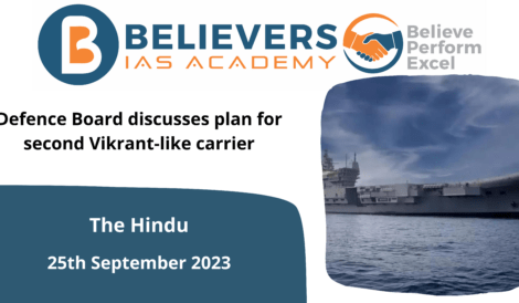 Defence Board discusses plan for second Vikrant-like carrier