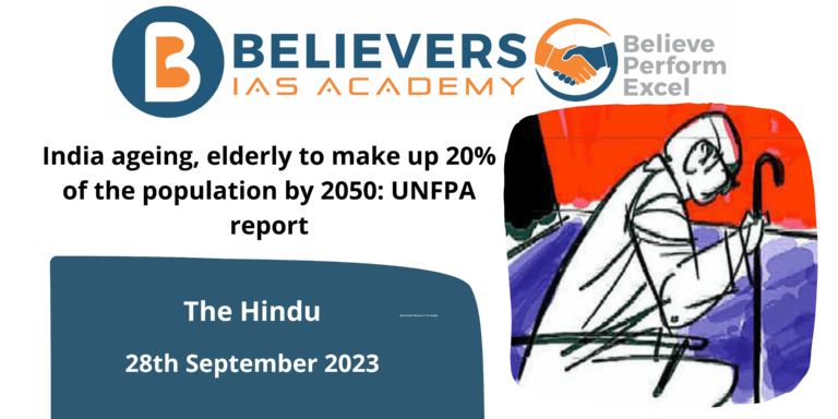 India ageing, elderly to make up 20% of the population by 2050: UNFPA report