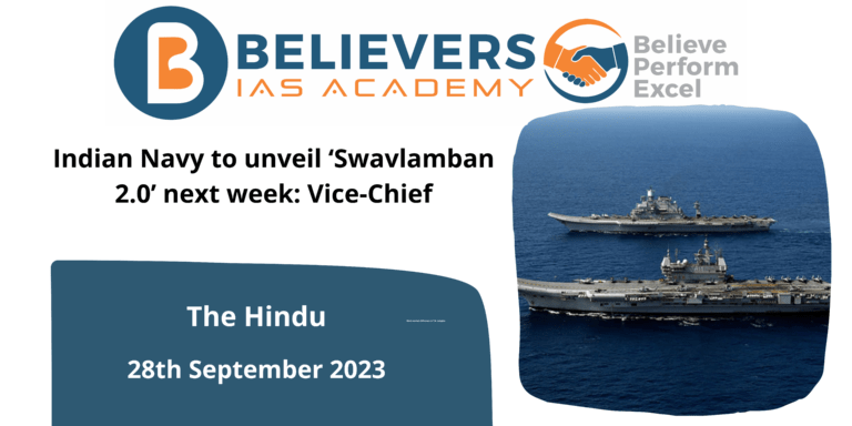 Indian Navy to unveil ‘Swavlamban 2.0’ next week: Vice-Chief