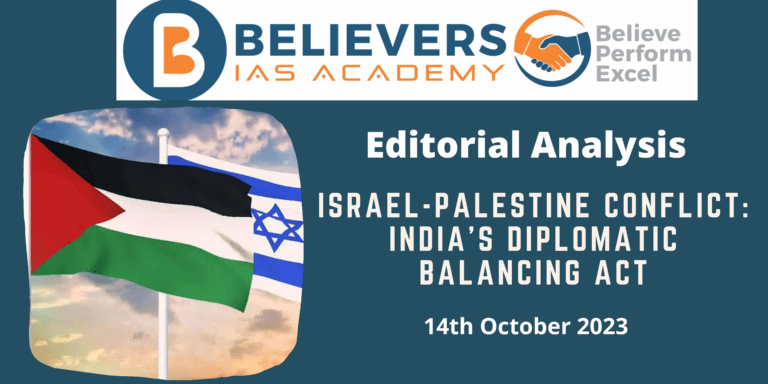 Israel-Palestine Conflict: India's Diplomatic Balancing Act