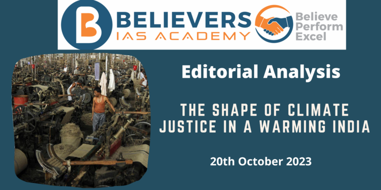 The shape of climate justice in a warming India