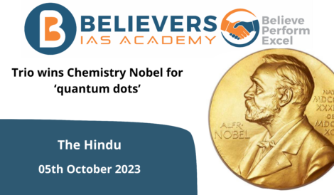 Trio wins Chemistry Nobel for ‘quantum dots’