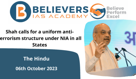 Shah calls for a uniform anti-terrorism structure under NIA in all States