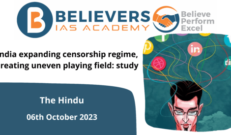 India expanding censorship regime, creating uneven playing field: study